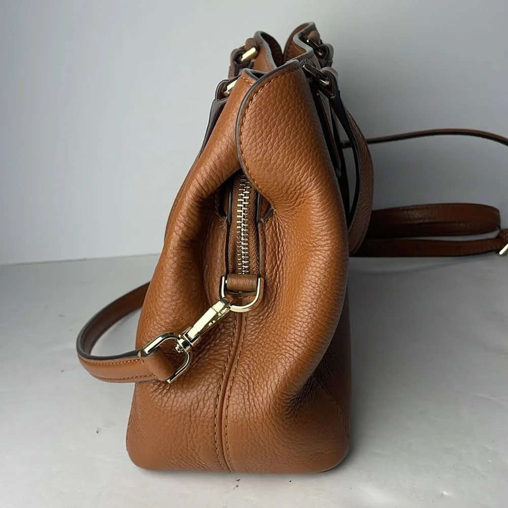 Kate Spade Jackson Brown Leather Satchel